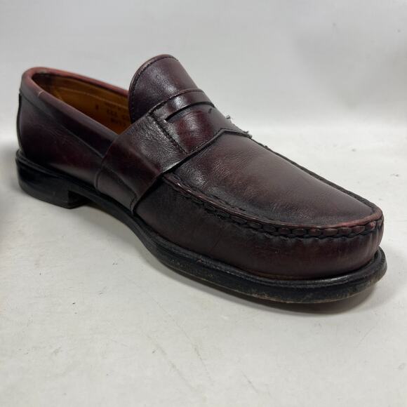 ALDEN 8EEE Wide Penny Mocc Loafer Full Strap Cape Cod Collection Burgundy H493 main image 12